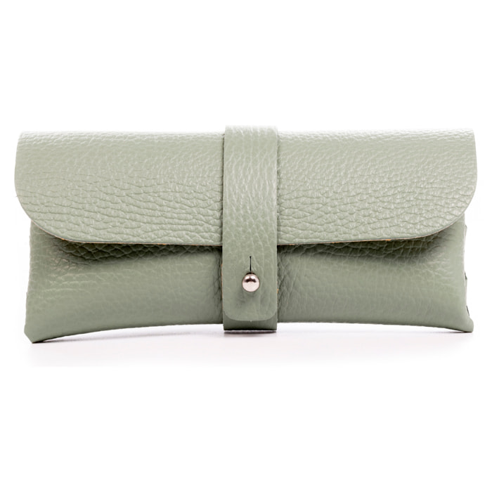 Argelato mini bolso de mano / cartera mujer. Piel auténtica Dollaro.