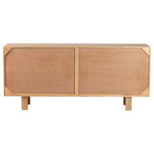 Aparador Madera Mango Marron Janto 180x45x80 Cm