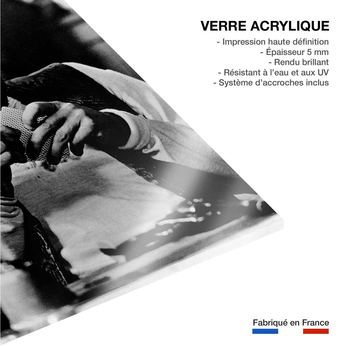 Tableau noir et blanc Photo de Paul Newman Tableau plexiglas