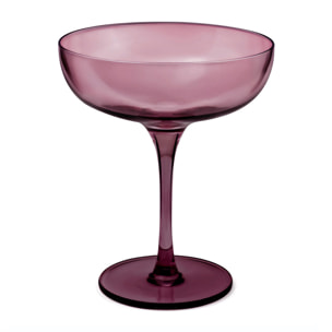Eyden Rosa - Lot de 4 coppe da champagne da 17 cl