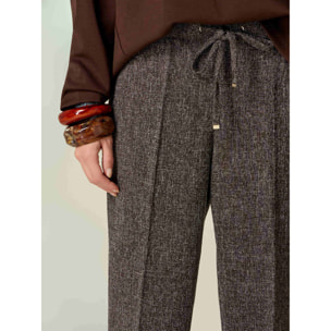 Oltre - Joggers in tessuto misto viscosa - Grigio