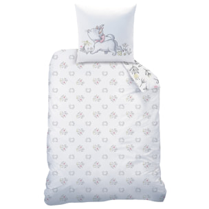 Parure de lit imprimée 100% coton, DISNEY HOME LES ARISTOCHATS CHAMPÊTRE