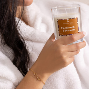 Bougie parfumée avec bijou Mily vanille 220g