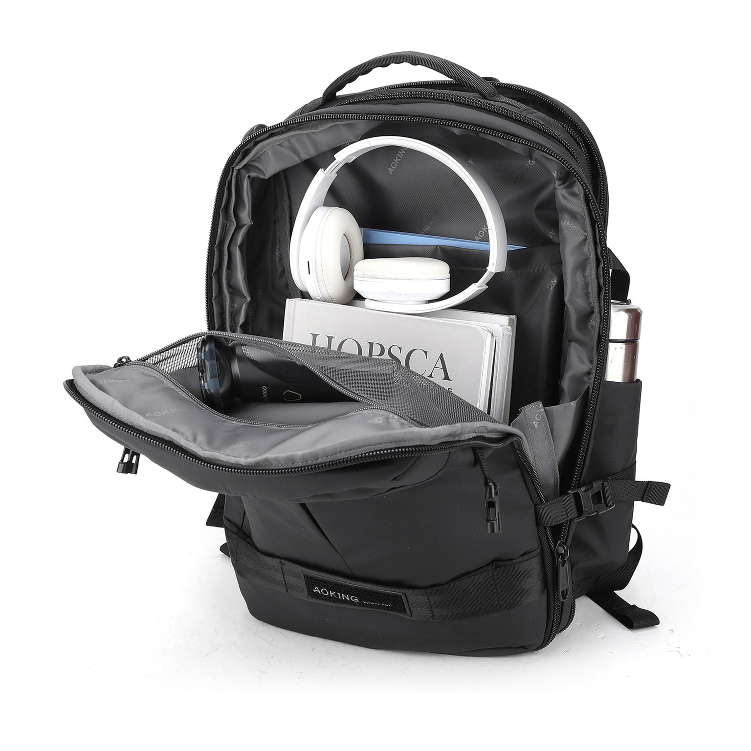 Zaino Unisex Aoking Erevan Ultra - Poliestere - Casual - 32.0 x 49.0 x 32.5 cm