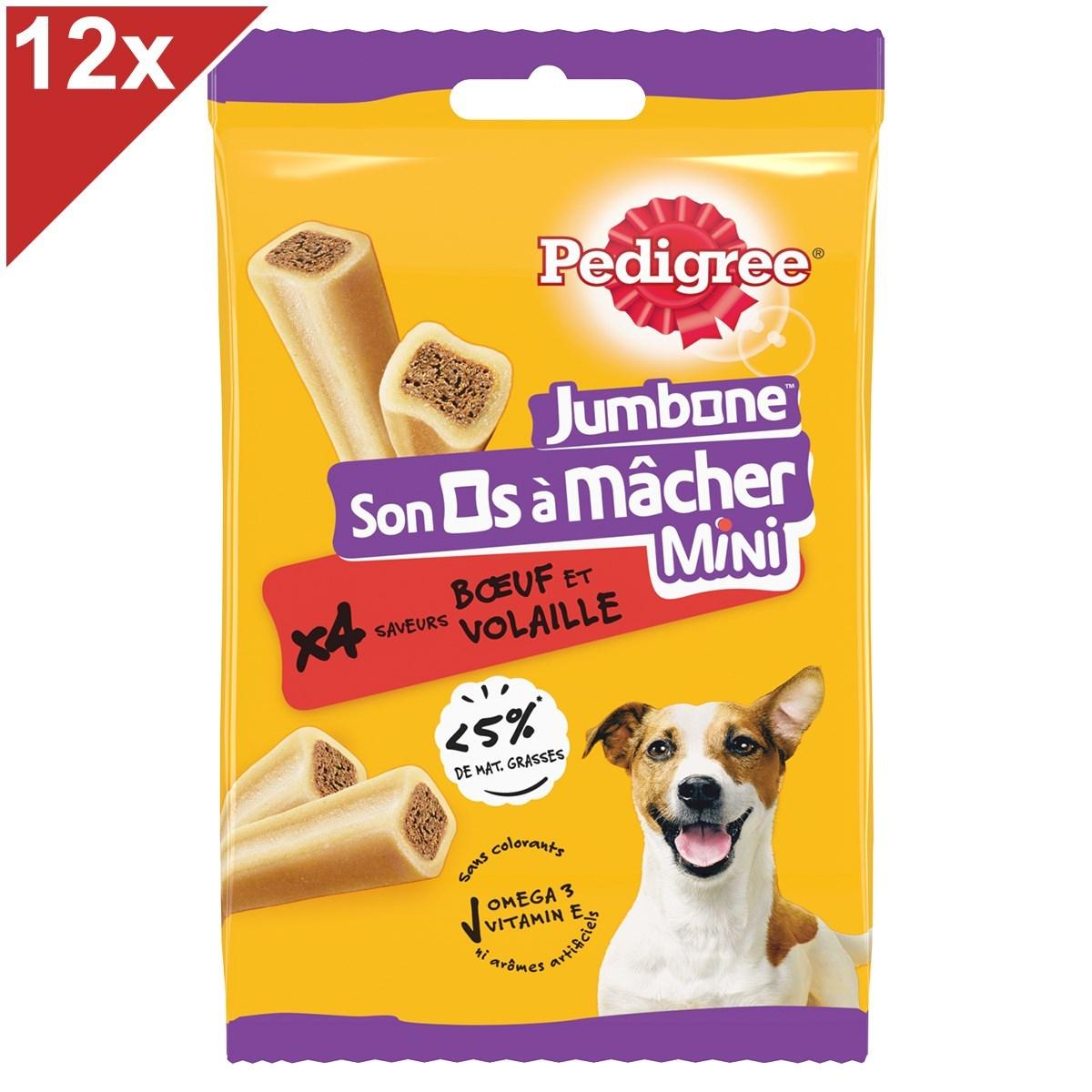 PEDIGREE Son Os à Mâcher Récompenses pour petit chien 48 friandises (12x4)