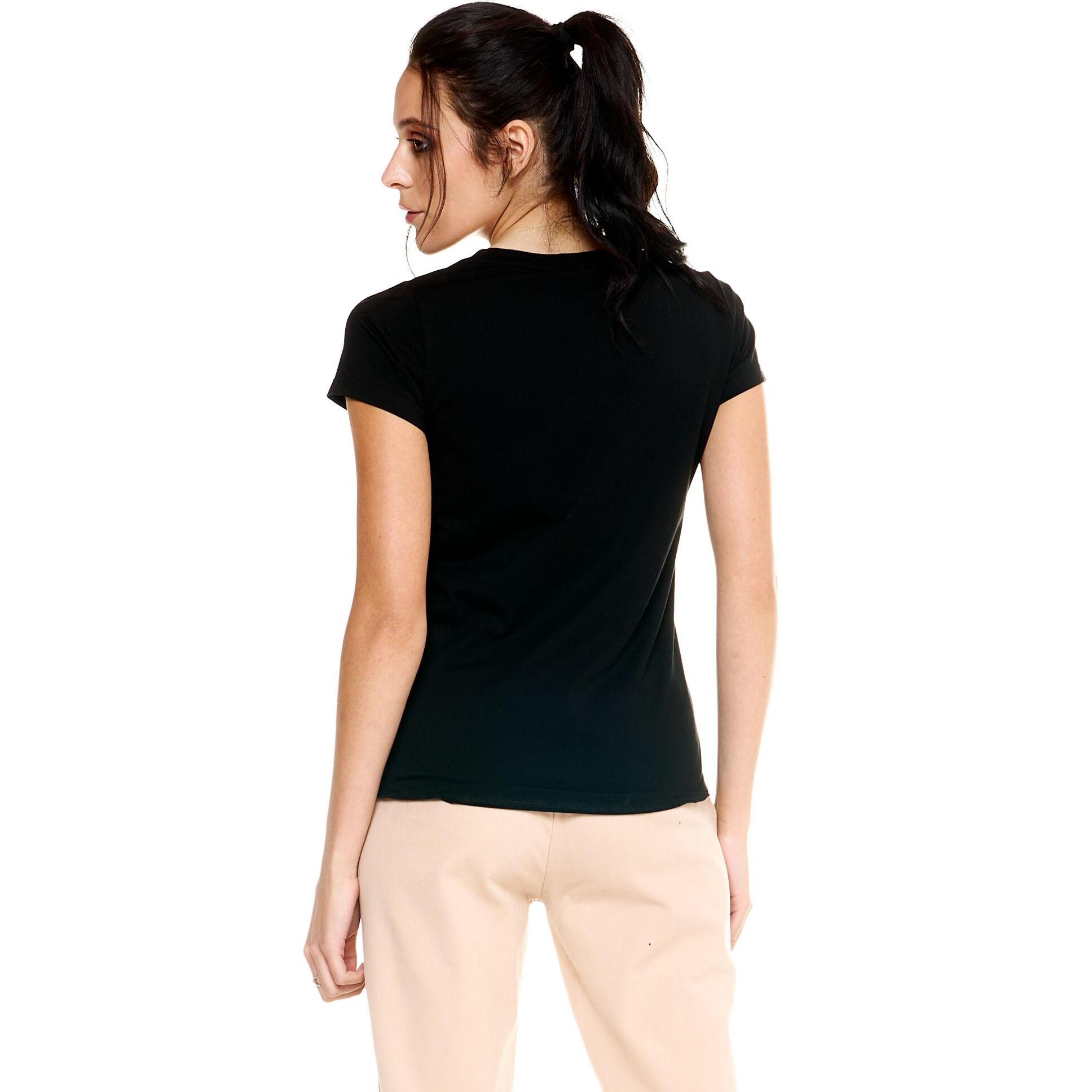 Camiseta de mujer Leone de manga corta Winter Chic Boxing