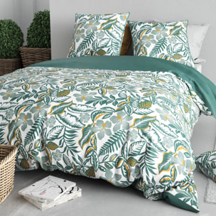 Parure Housse De Couette 3pcs 100% Coton 57 Fils SALLY