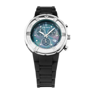 Reloj Kronos K789.CN.5C Unisex Analogico Cuarzo con Correa de Caucho