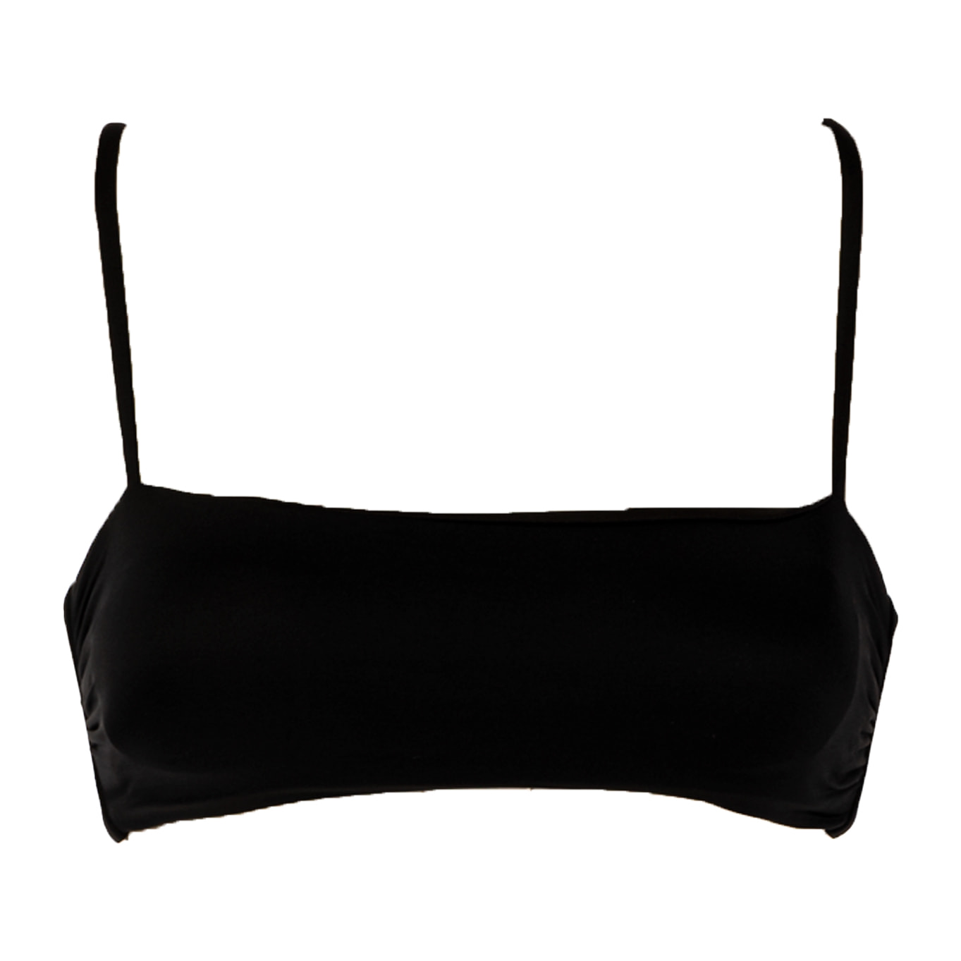 TRUSSARDI reggiseno fascia mare donna black