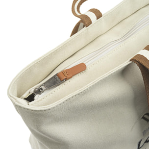 Bolso Shopper-Tote Lois Dynamic Beige