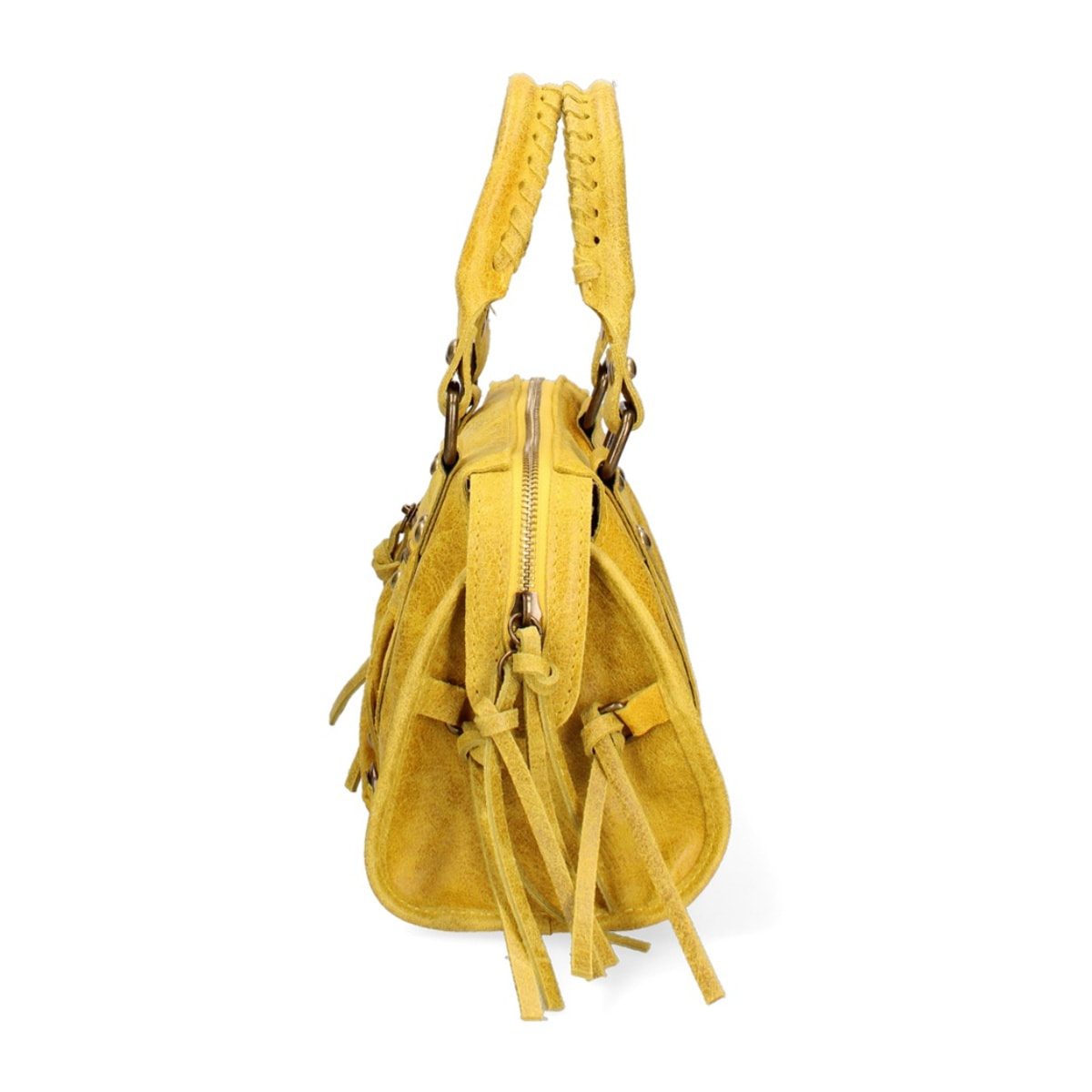 Borsa a spalla da donna - Modello Erisia - Vera pelle - 25.0 x 15.0 x 10.0 cm