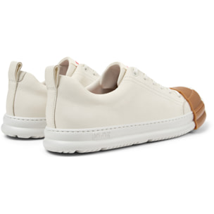 Scarpe stringate - CAMPER Junction Runner - Bianco - Pelle liscia