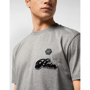 PHILIPP PLEIN Camiseta Cuello Redondo Ss SIGNATURE
