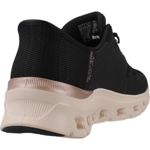 Sneakers De  Mujer Glide-step Pro Radiant Stri Negro