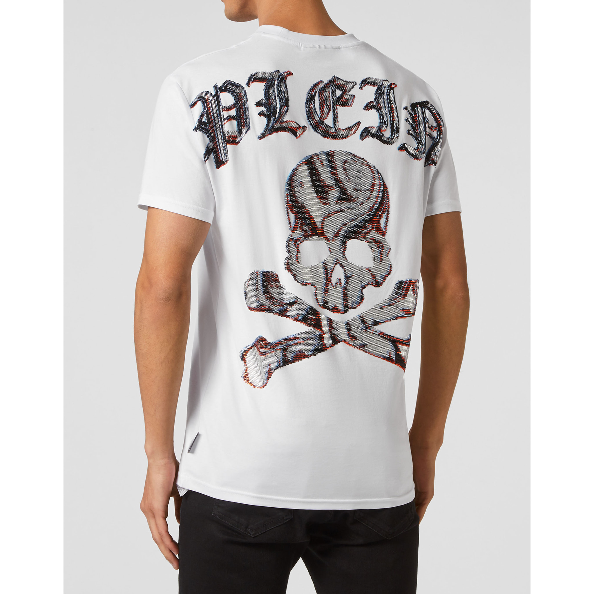 PHILIPP PLEIN Camiseta de cuello redondo SKULL&BONES