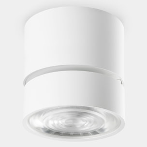 LEDS C4 Proyector Kiva Surface Ø75mm 7.8 Blanco cálido - 2700K CRI 90 18.9º PHASE CUT Blanco 458lm