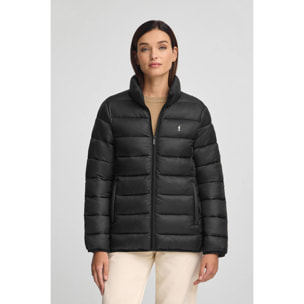 Chaqueta Salma Embroidery negro con logo Rigby Go