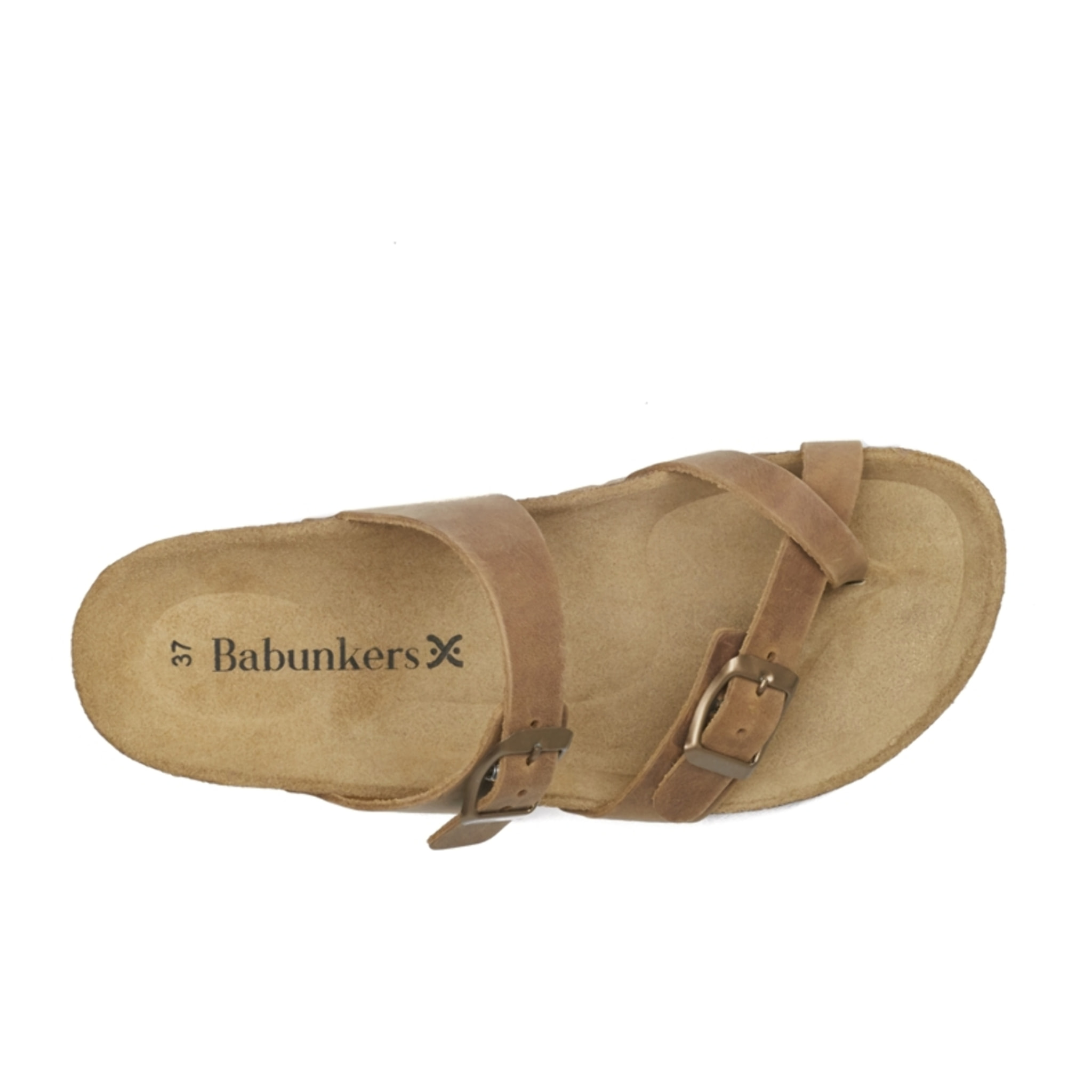 SANDALIA VEJER BABUNKERS MARRON