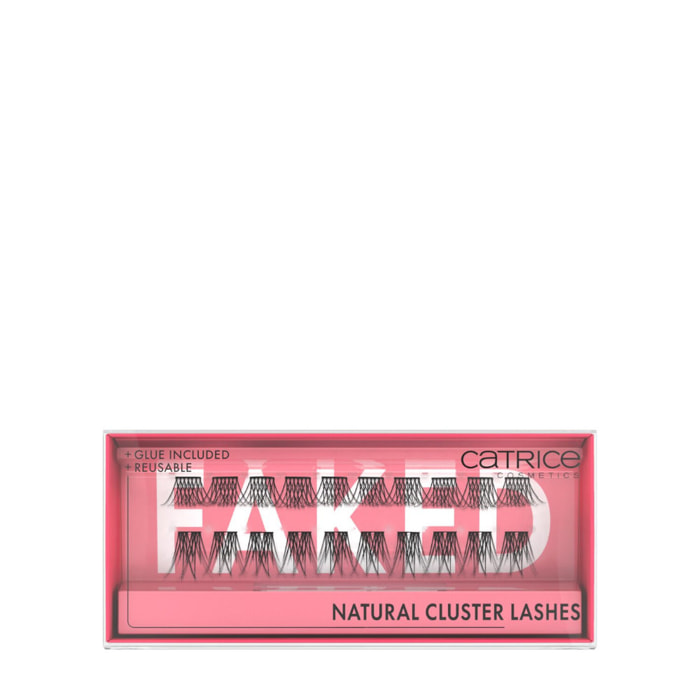 Faked Natural Cluster Lashes - Faux Cils en Grappes Ultra Légers x20