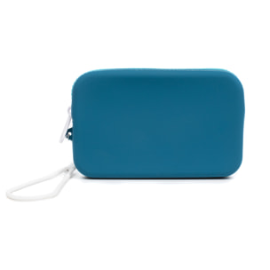 Villasor monedero / bolso de mano con asa, de silicona y asa flexible.