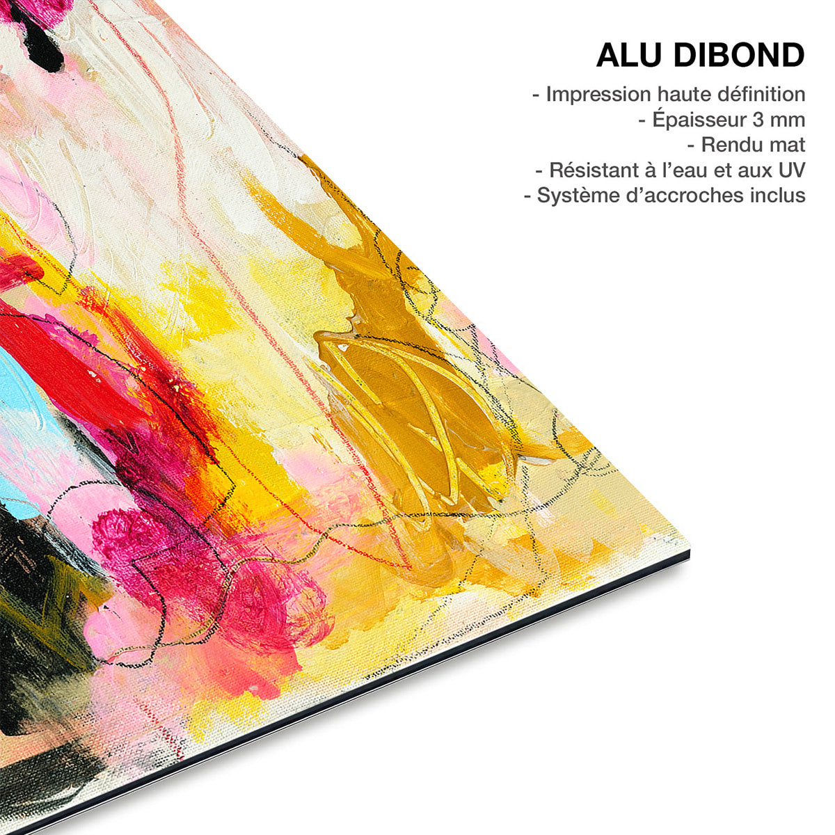 Tableau tableau design Ambiance de Marisol Tableau alu Dibond