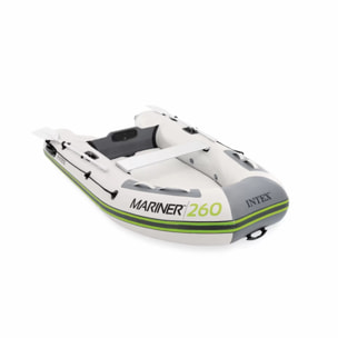 Intex 68395NP - Embarcación auxiliar inflable Mariner 260, 2 plazas, 259x155x41 cm