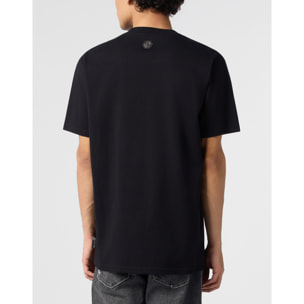 PHILIPP PLEIN Camiseta de cuello redondo y manga corta LOGO