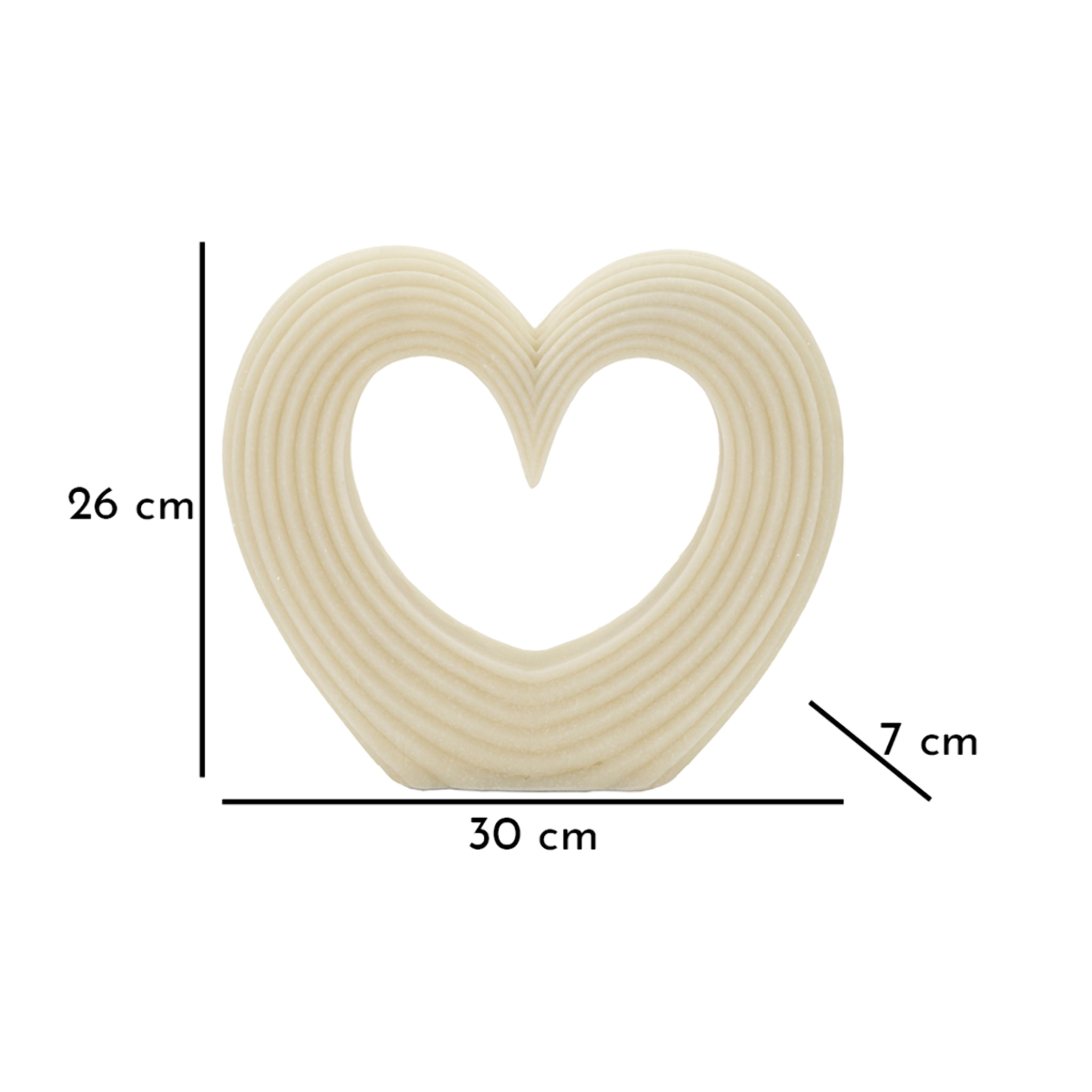 LOVVY QUARZY CM 30X7X26