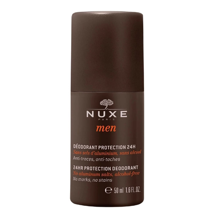 Nuxe Men  - Déodorant Protection 24h Homme - Toutes peaux - 50ml