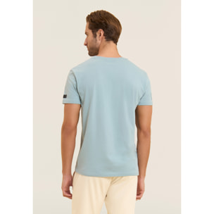 T-shirt Regular con Stampa Urban Tech