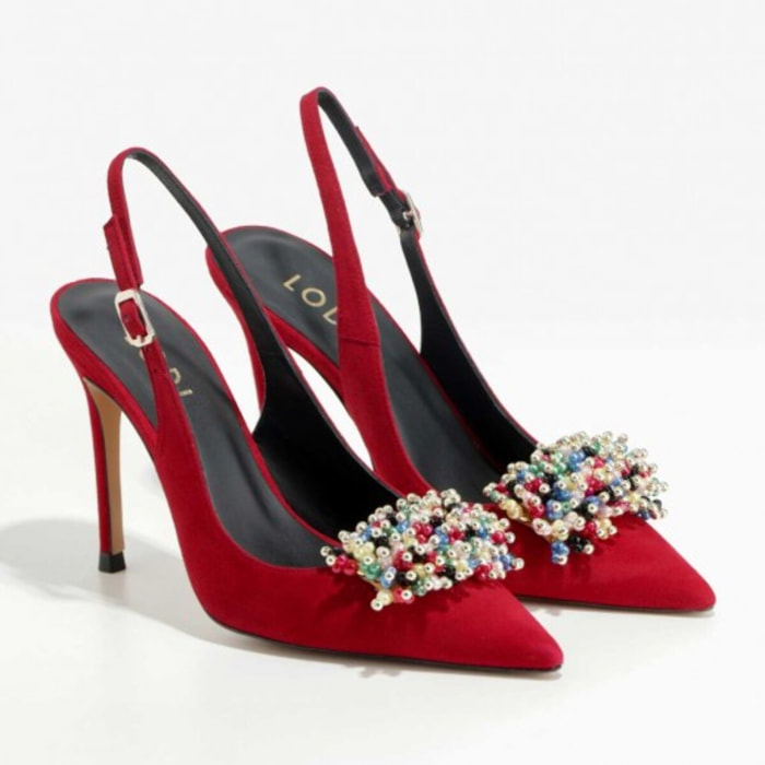 ZAPATOS DE SALÓN ROJOS ZOLA