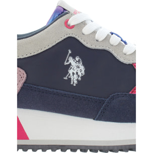 U.S. Polo Assn. - Sneakers SACHA002W4ST1 in camoscio per donna