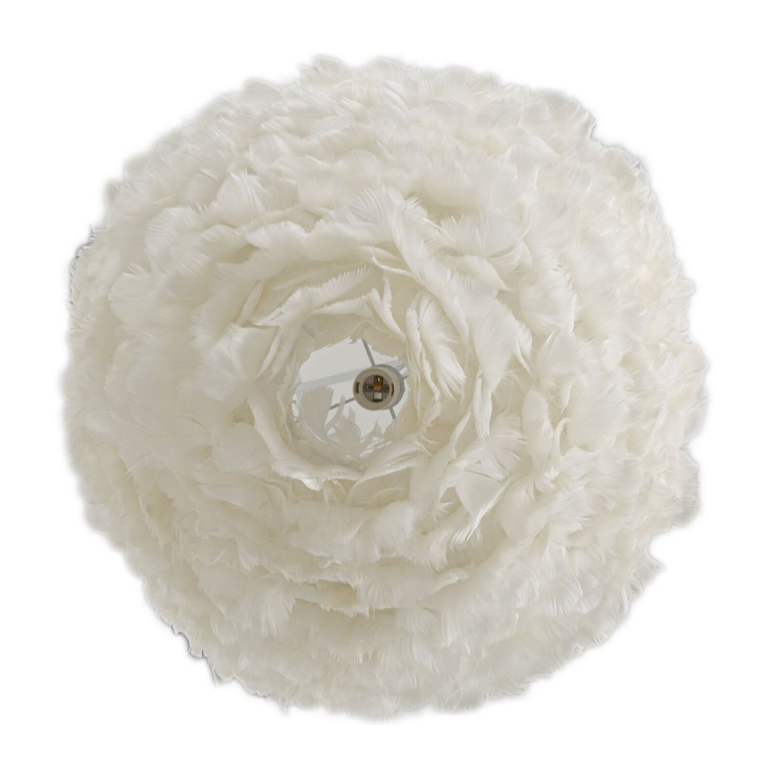 LAMPADARIO FEATHER CM Ø 60X30 (altezza con filo cm 110)