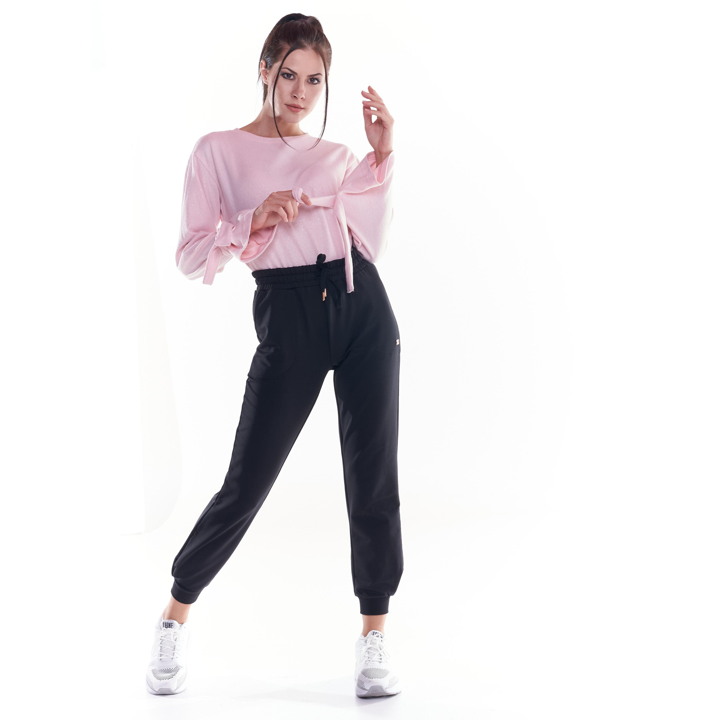 Pantaloni in felpa da donna con polsino ActiveZone