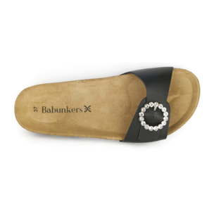 SANDALO MARBELLA BABUNKERS NERO