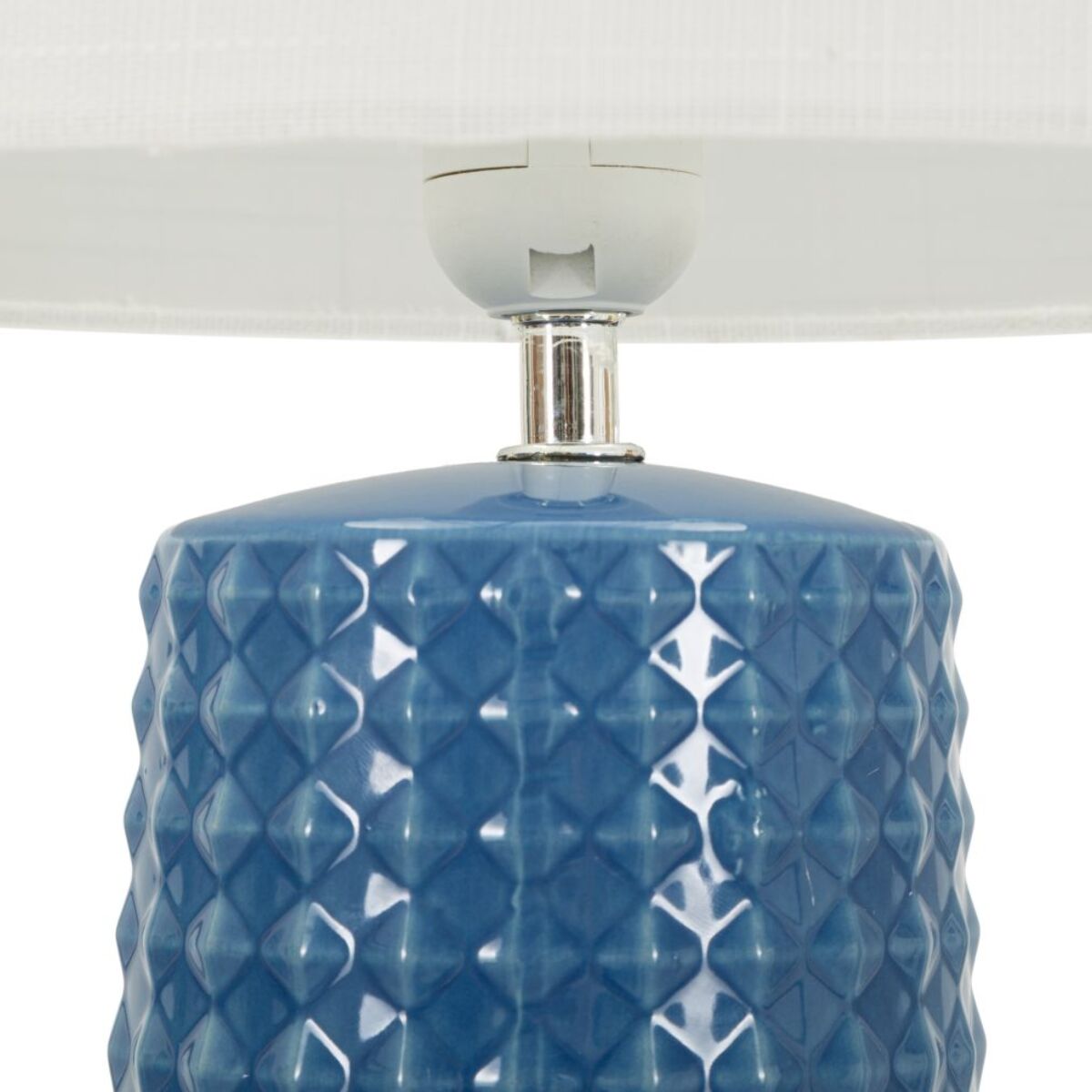 LAMPADA DA TAVOLO GLISS BLU CM Ø 30X52