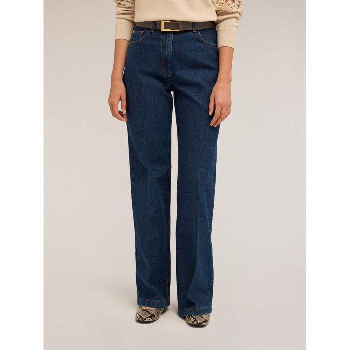 Motivi - Jeans wide leg - Blu