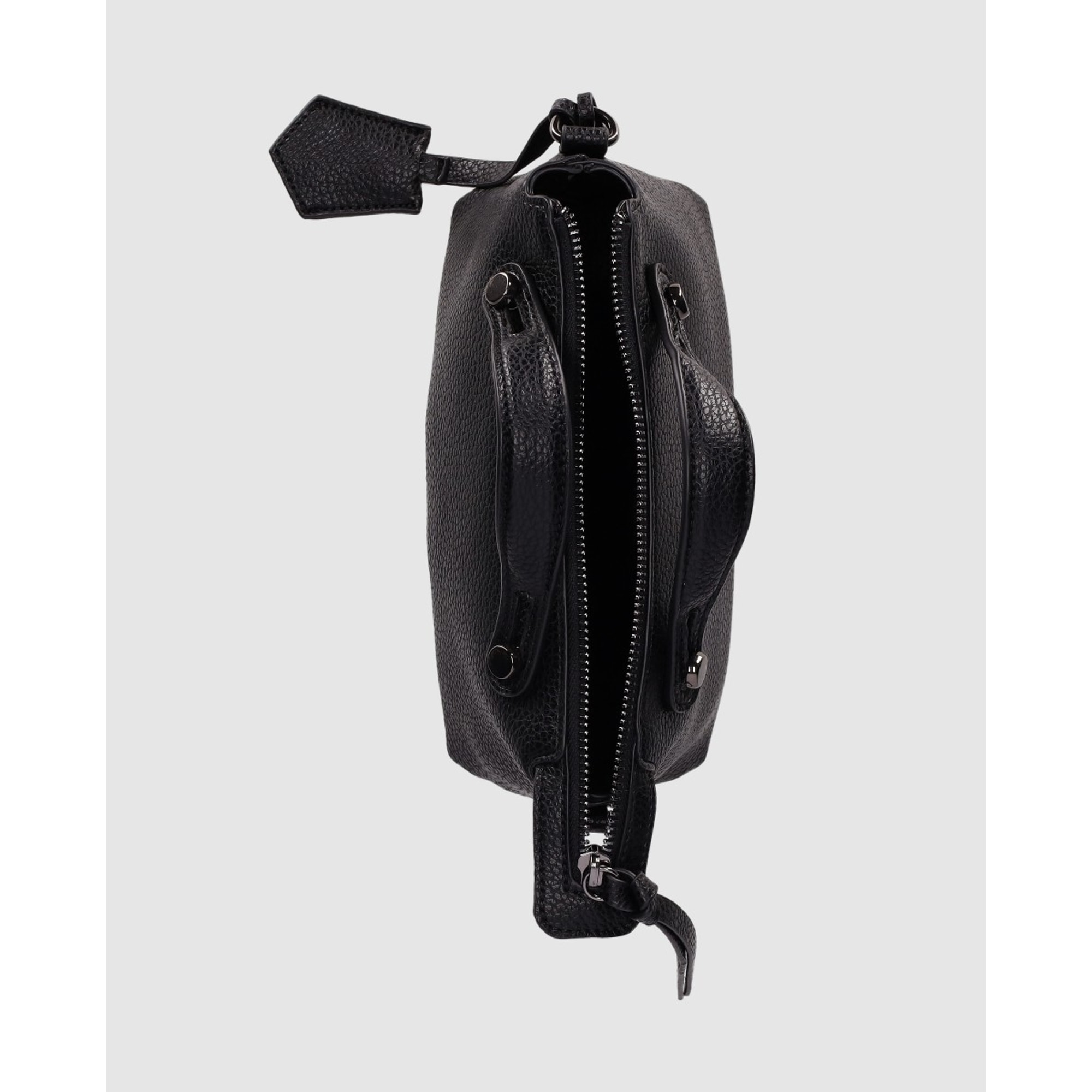 Bolso - Negro - Medida: 20 cm x 16 cm x 7 cm