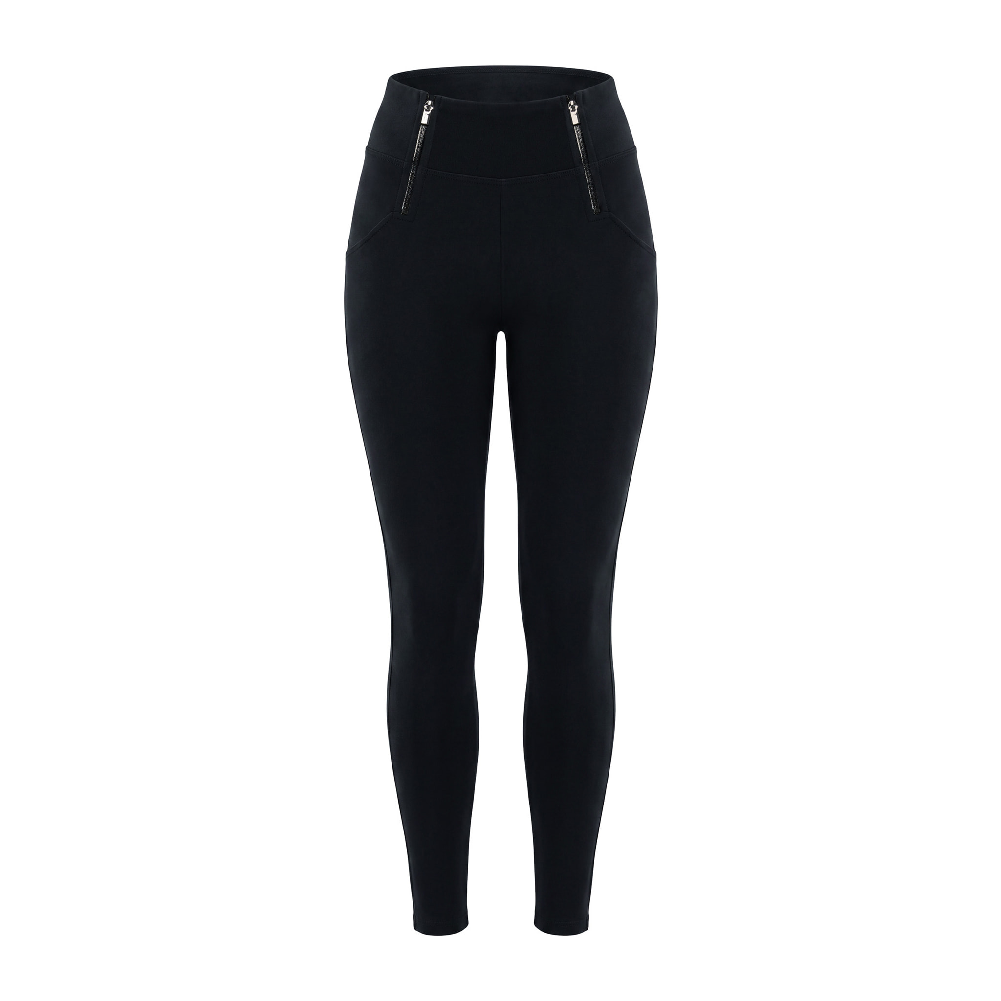 Pantaloni push up WR.UP® vita alta in cotone organico