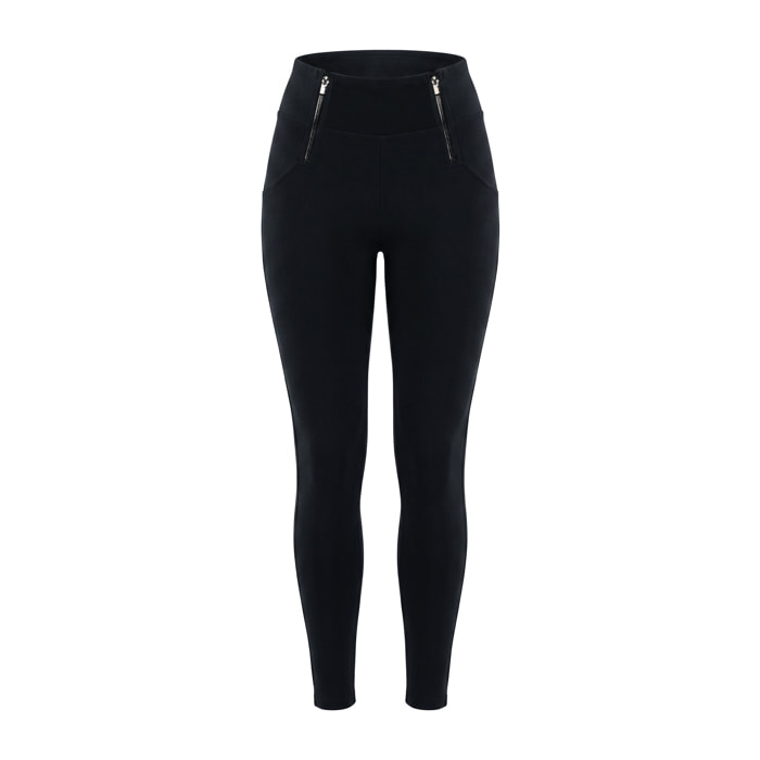 Pantaloni push up WR.UP® vita alta in cotone organico