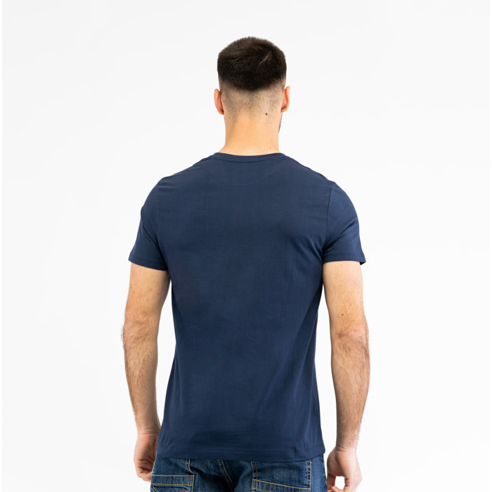 BIKKEMBERGS t-shirt uomo dress blue