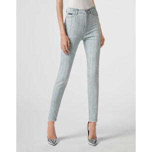 PHILIPP PLEIN Jegging de cintura alta