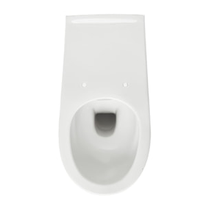 Conforma WC suspendu sans bride PMR en céramique, vendu sans abattant, blanc brillant (5810-003-0075)