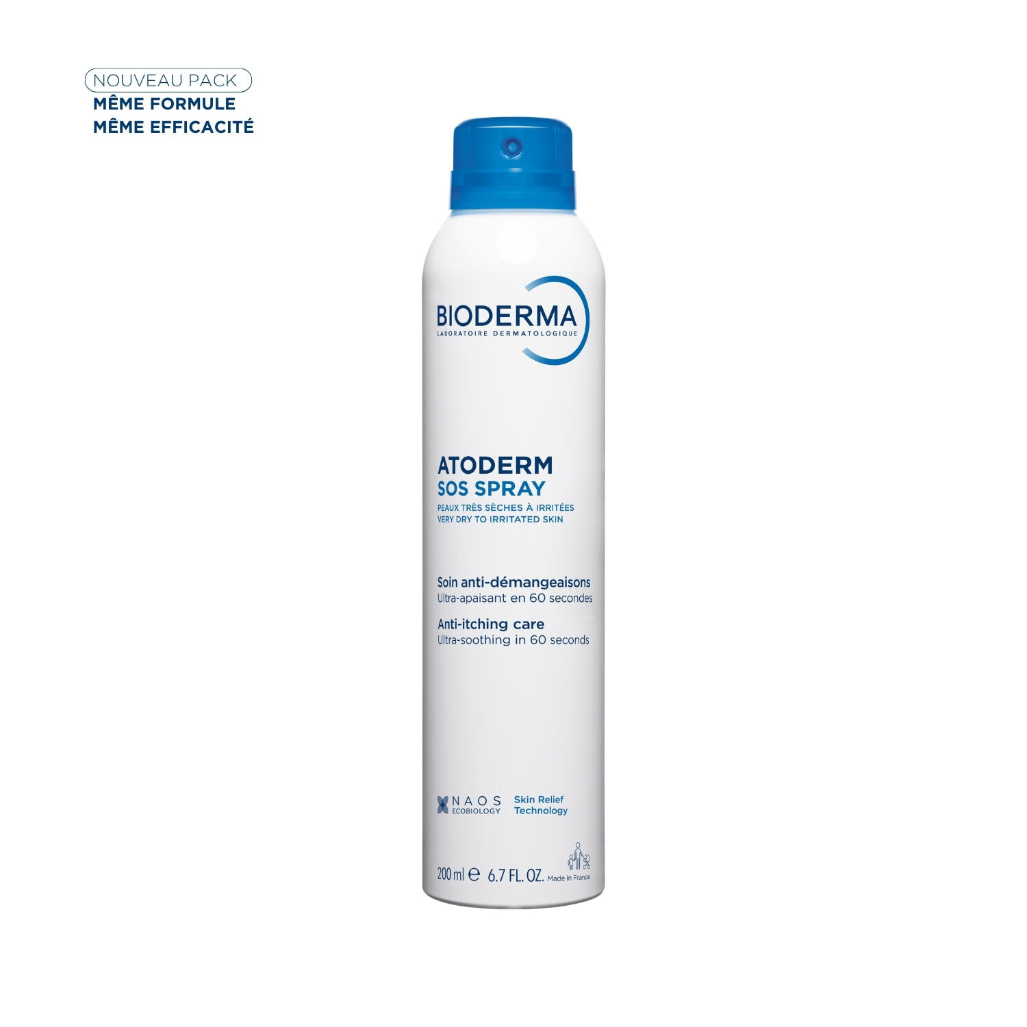 Atoderm SOS Spray - Anti-Demangeaisons Ultra-Apaisant