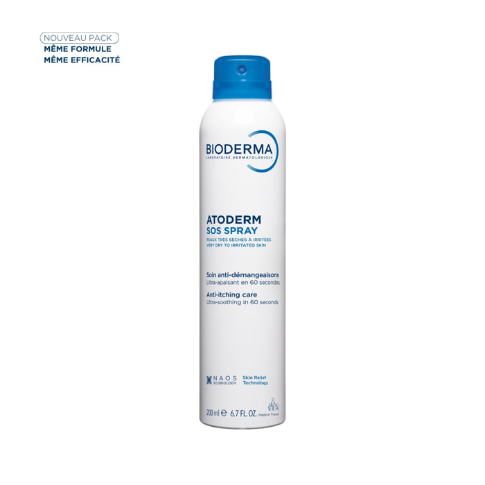 Atoderm SOS Spray - Anti-Demangeaisons Ultra-Apaisant