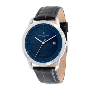 Reloj Pierre Cardin CLC.6004 Hombre Analogico Cuarzo con Correa de Cuero