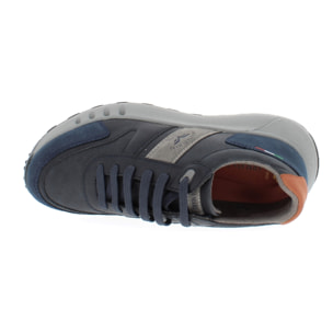 Armata di Mare Scarpe Uomo Sneakers Casual Stringate con Soletta Rimovibile in Memory Foam AMU W24D648 Navy