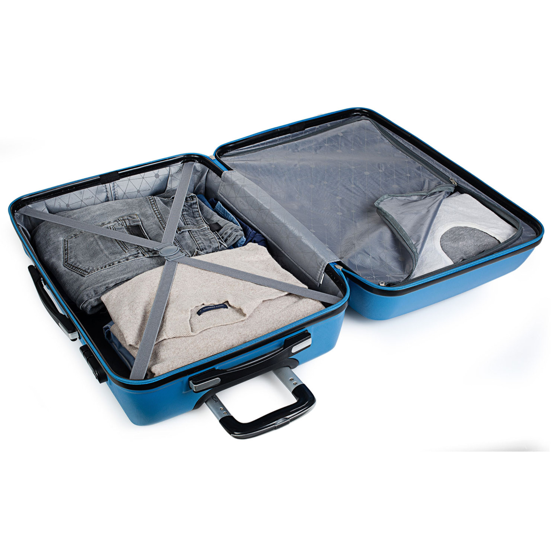 Maleta Itaca Elba Set De 3 Unidades Azul