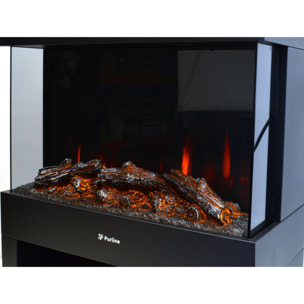 Estufa eléctrica para interior con tubo decorativo CHE-740 PURLINE