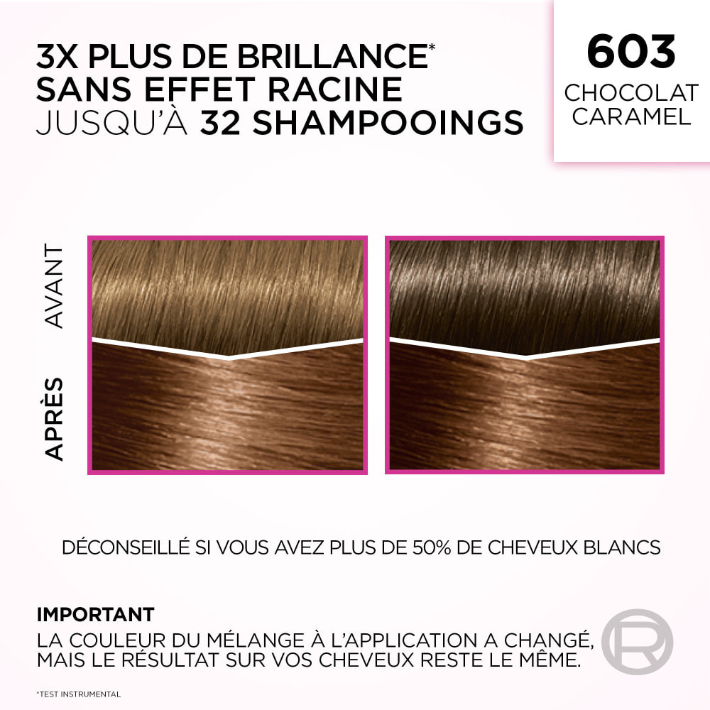L'Oréal Paris Casting Crème Gloss Coloration 603 Caramel tendre